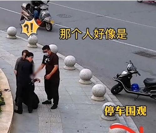抓捕现场路人吃瓜视频,路人围观抓捕，吃瓜视频引发热议